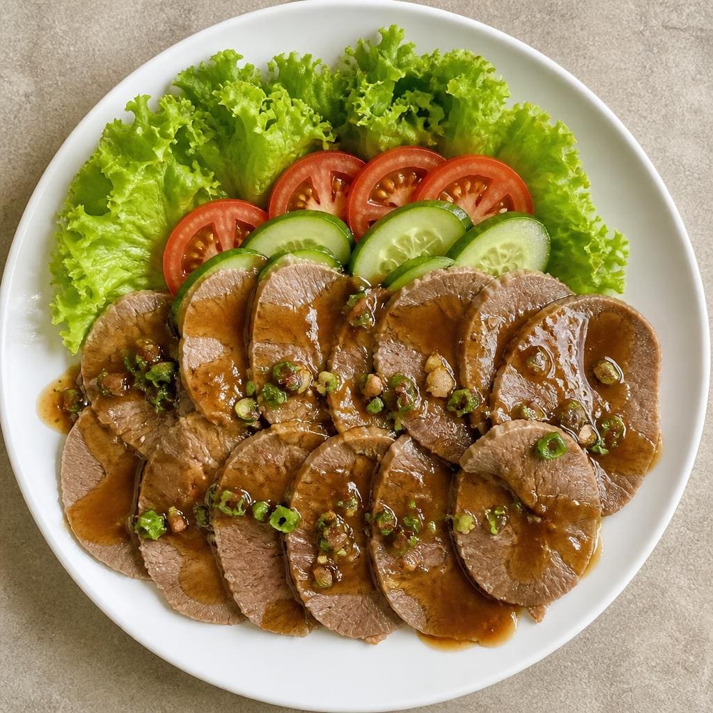 Beef Tongue Shaburi